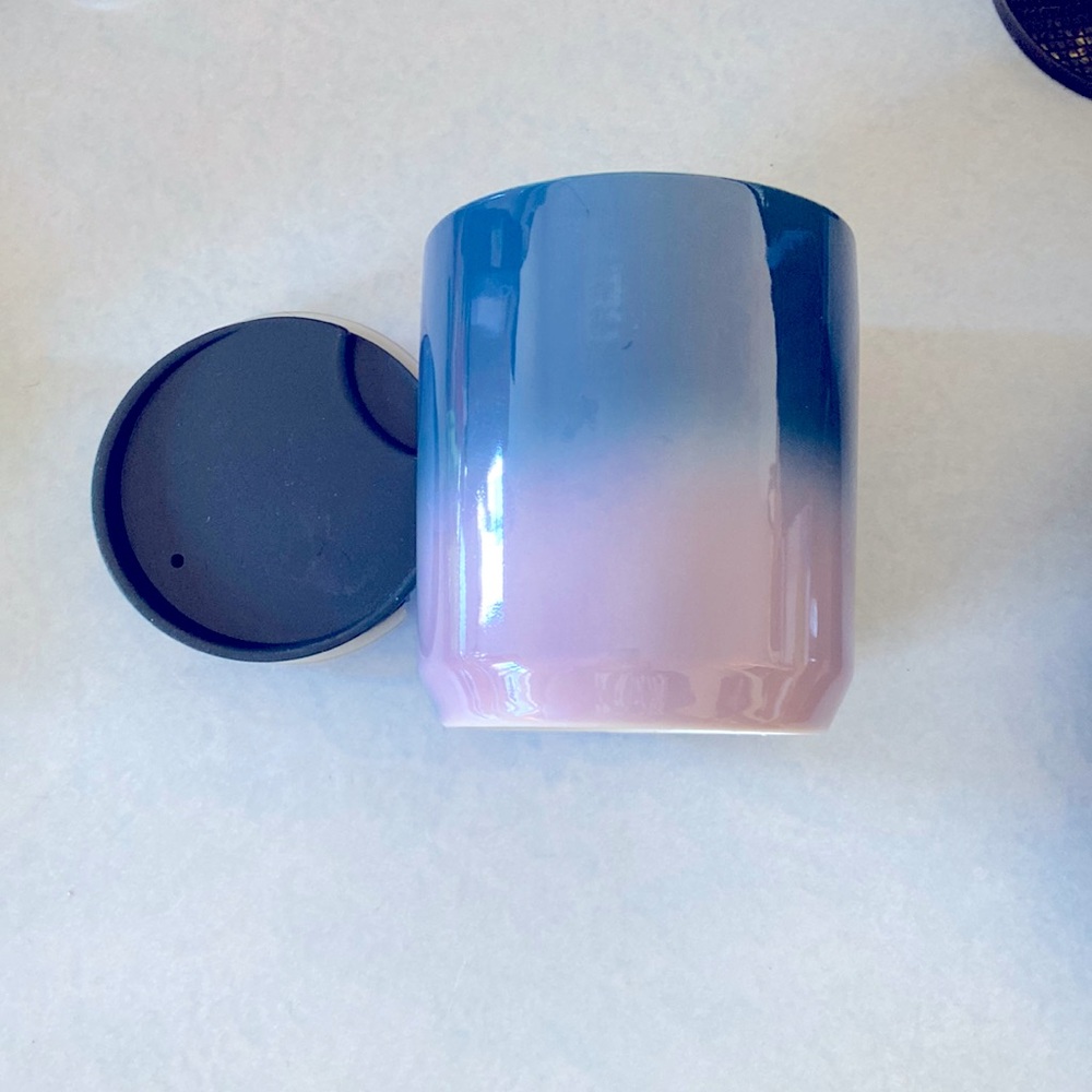 Starbucks 8 oz iridescent ceramic tumbler